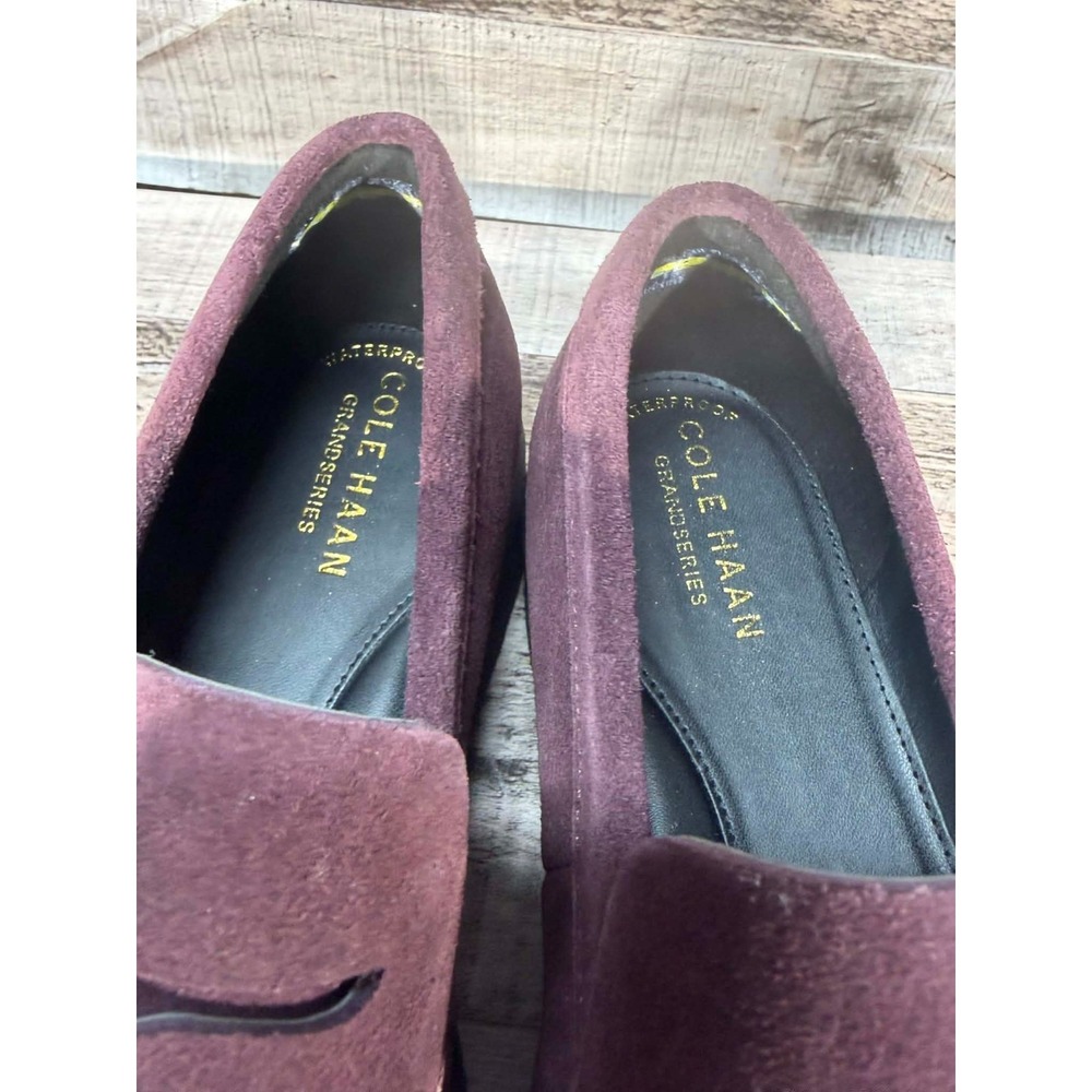 Cole Haan Geneva Loafer Women Shoes Pinot Suded W24295 Size 5.5 Brown - Picture 9 of 15